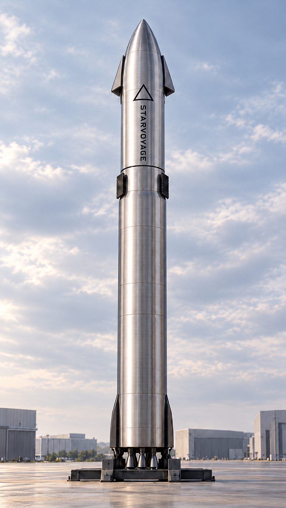 Starvoyage silver launch vehicle product image, in development